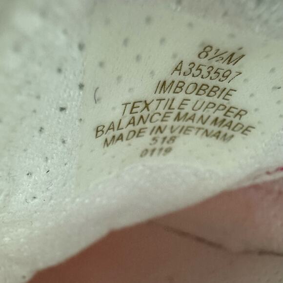 Izaac Mizarahi Live Pink Canvas Gingham Lace Up Fashion Sneakers Size 8.5 - Picture 10 of 12